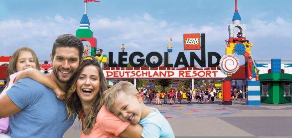 Legoland Deutschland Resort - Eingangsportal © LEGOLAND® Deutschland Resort