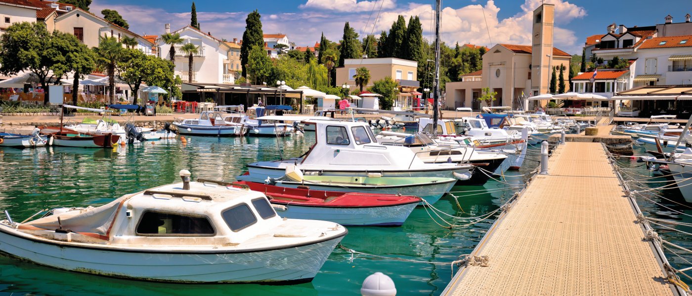 Hafen in Malinska