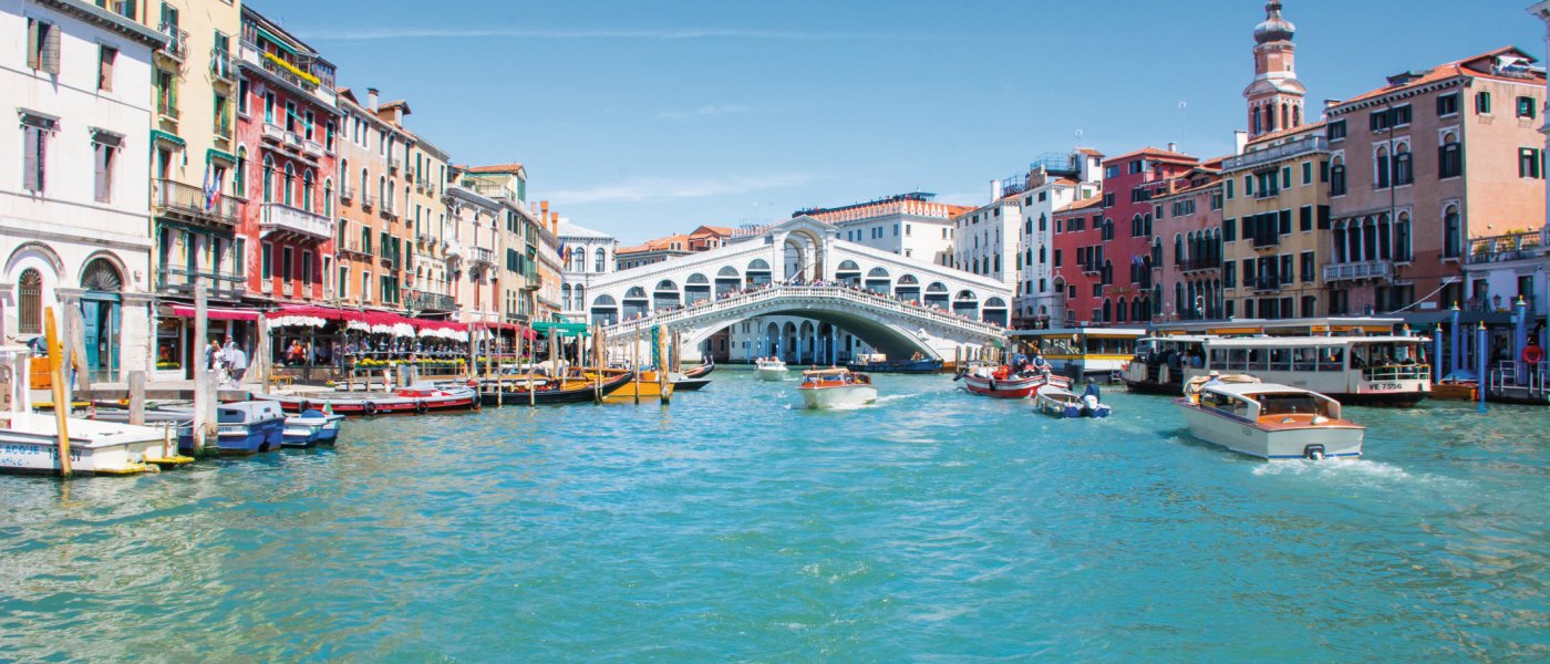 Rialtobrücke in Venedig