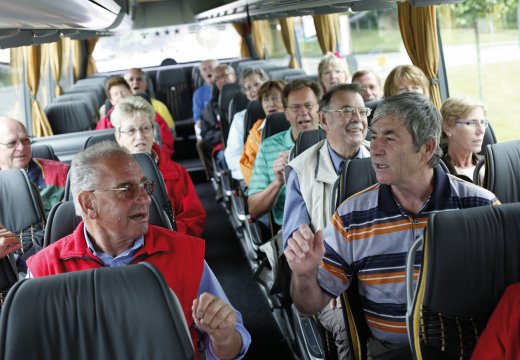 Reisebus Gruppe
