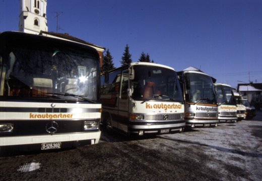 Die Krautgartner Busflotte 1980