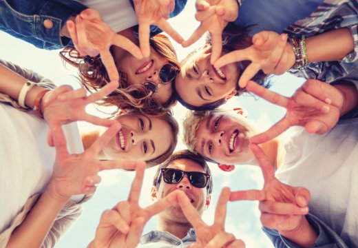 Reisegruppe Teamwork