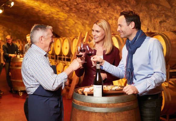 Weinprobe, Weinkeller, Winzer