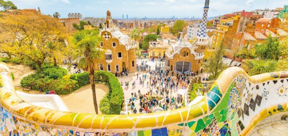 Park Güell in Barcelona &copy; Arcady - stock.adobe.com