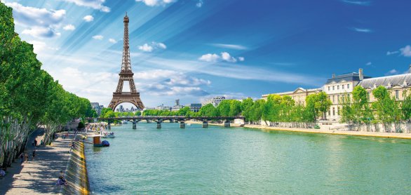 Blick auf den Eiffelturm in Paris &copy; Alexi TAUZIN-stock.adobe.com