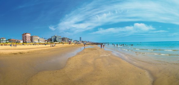 Strand von Lido di Jesolo © Sergii Figurnyi-fotolia.com