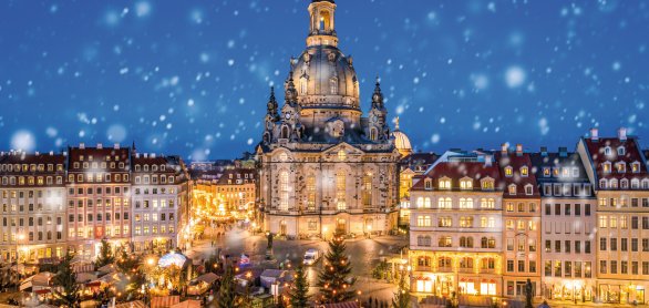 Advent auf dem Neumarkt in Dresden © eyetronic-fotolia.com