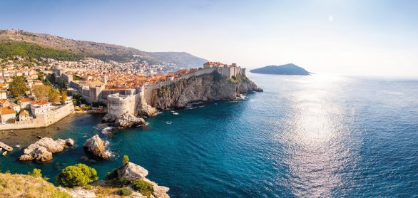 Blick von der Festung Lovrijenac auf die Altstadt von Dubrovnik © dtatiana-fotolia.com