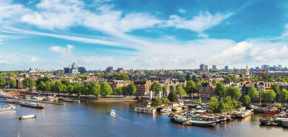 Panoramablick auf Amsterdam &copy; Sergii Figurnyi - stock.adobe.com