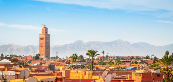 Blick auf Marrakesch © Olena Zn - stock.adobe.com