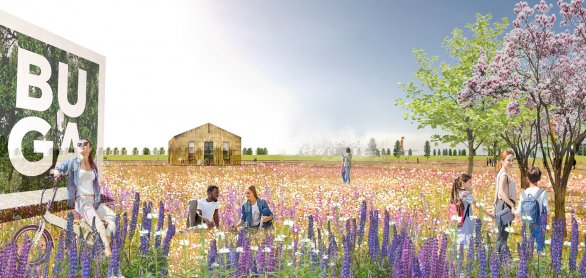 BUGA 23 Mannheim © Rendering: BUGA 23/ Northern Light