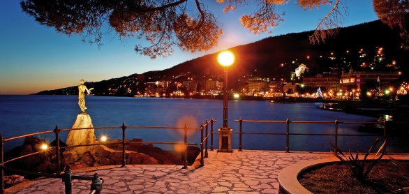 Opatija an der Kvarner Bucht, Kroatien
