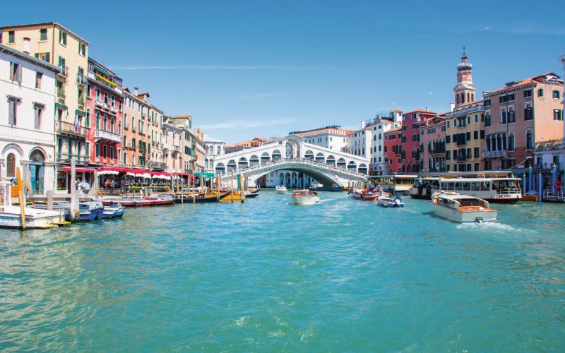 Rialtobrücke in Venedig